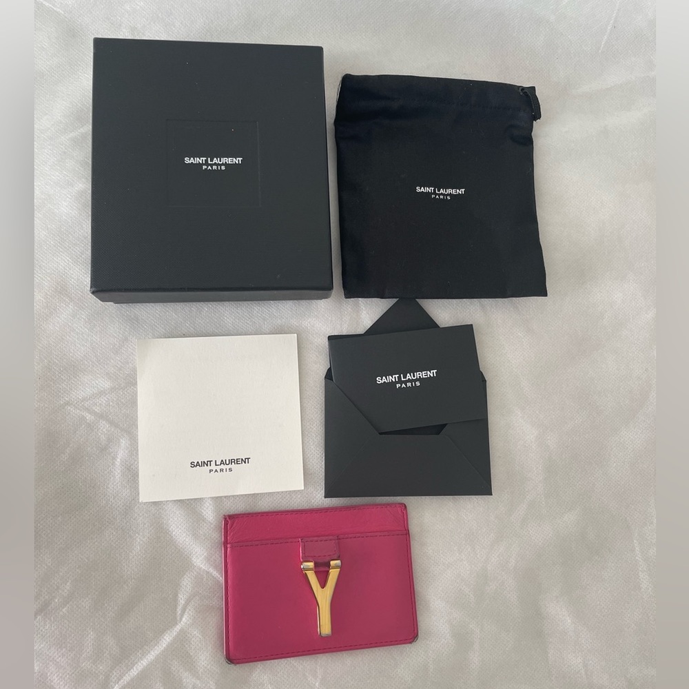 YSL card holder